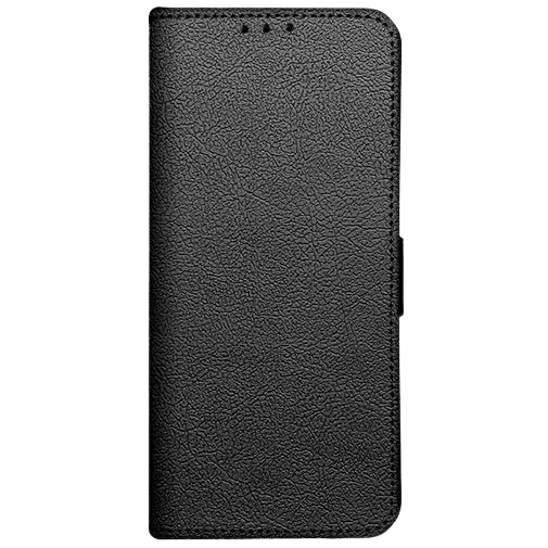 Just in Case Book Case Couro-PU Preto Motorola Moto G52