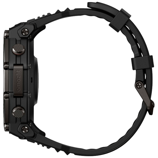 Amazfit T-Rex 3 Pro 48mm Preto (Correia De Silicone Preta)