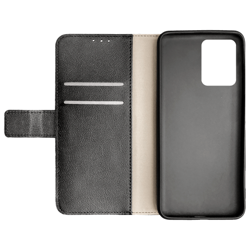 Just in Case Pu-Couro Book Capa Preto Poco X5
