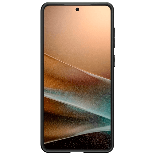 Spigen Liquid Air TPU Back Cover Preto Samsung Galaxy S25 Edge