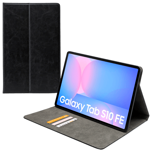 Mobilize Premium Folio PU-Couro Book Capa Preto Samsung Galaxy Tab S10 FE/S10 Lite
