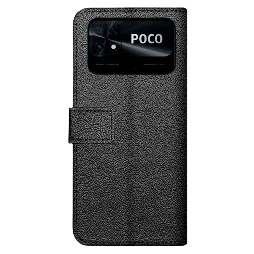 Just in Case Pu-Couro Book Capa Preto Poco C40