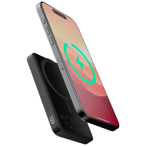 Xtorm Magnetic USB-C Carregador Rápido Sem Fios Power Bank 5.000mAh Preto