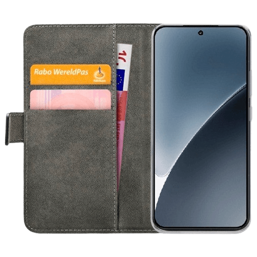 Mobilize Pu-Couro Book Capa Preto Xiaomi 15