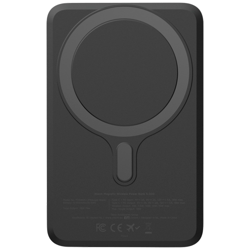 Xtorm Magnetic USB-C Carregador Rápido Sem Fios Power Bank 5.000mAh Preto