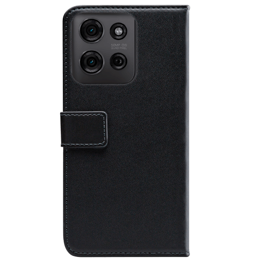 Mobilize Pu-Couro Book Capa Preto Motorola Moto G75 5G