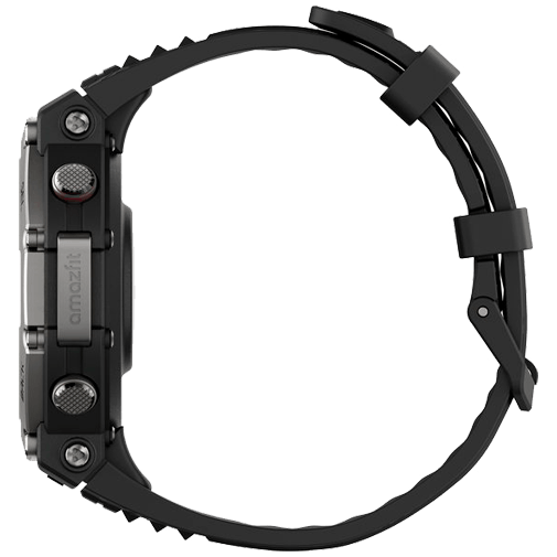 Amazfit T-Rex 3 Cinzento (Correia De Silicone Preta)